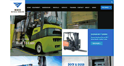 Desktop Screenshot of midcoforklift.com